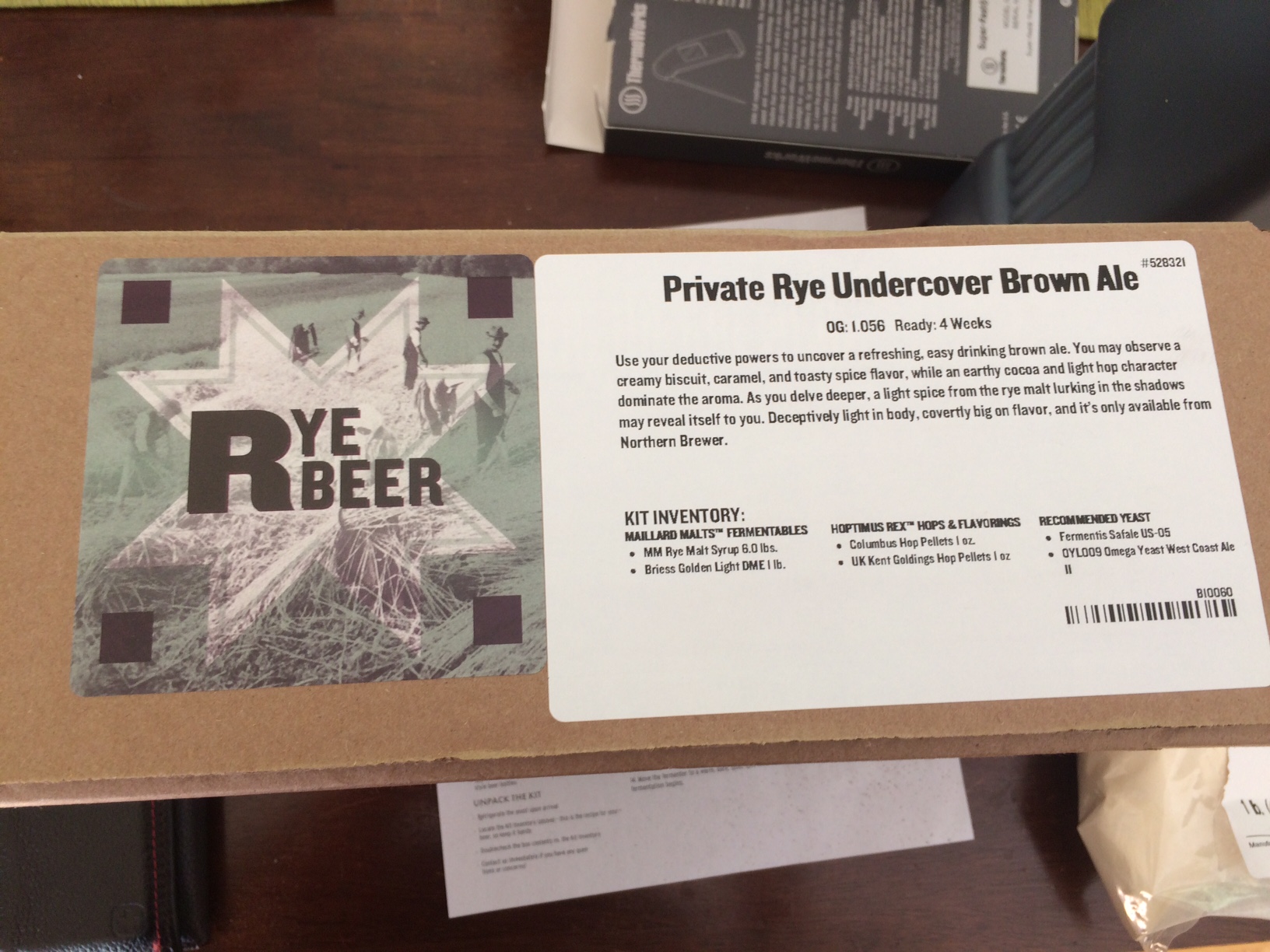 Brew #18 – Rye Brown Ale